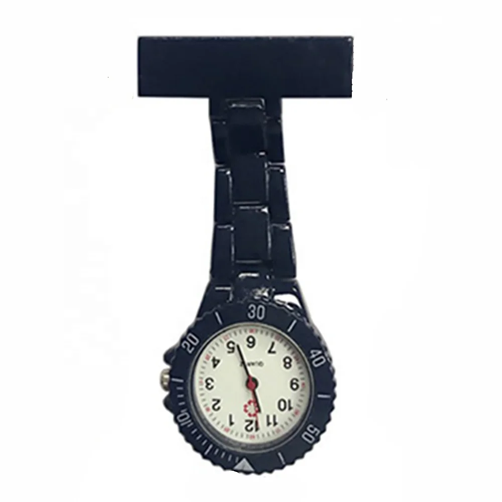 Hospital Medical Colorful Quartz Pocket Nurse Watch Breast Watch For Nurse Doctor Work Accessories
