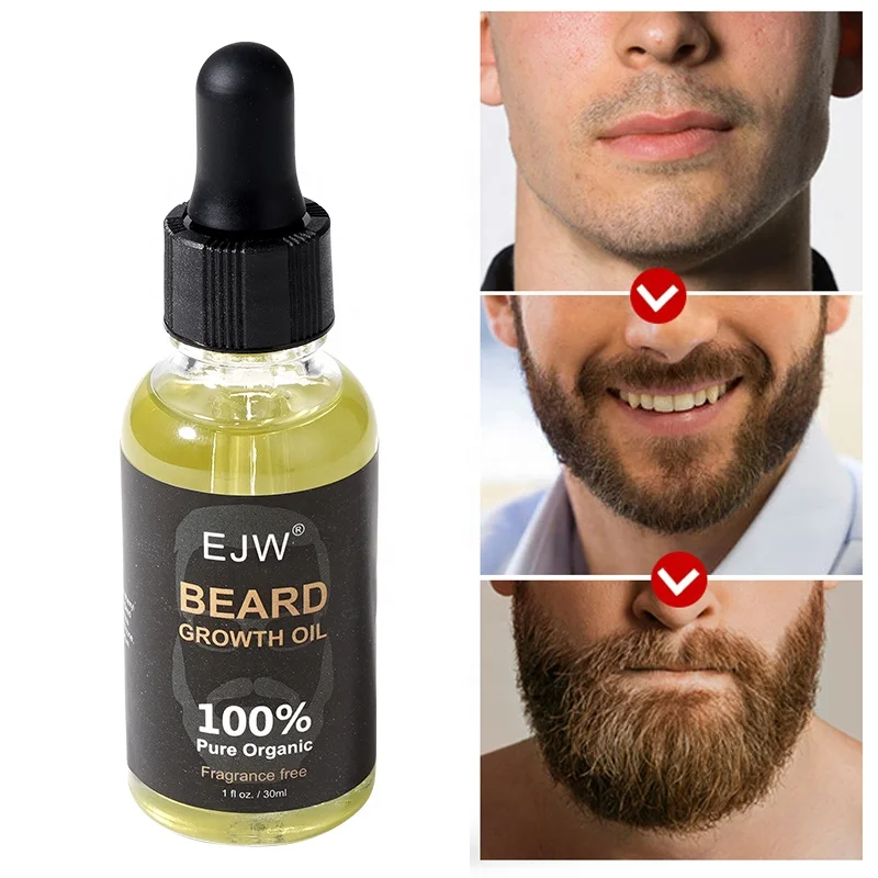 OEM/ODM Organic Beards Grooming Moisturizing Nourishing Beard Oil Men Hair Beard Growth Oil