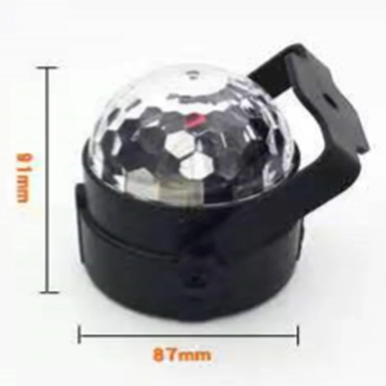 
Disco Ball Party Lights RGB Rotating LED Disco Stage DJ Lights Crystal Magic Light for KTV 
