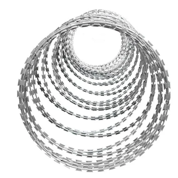 Прямой Производитель в Dingzhou BTO22 BTO30 оцинкованная окрашенная колючая проволока CBT65