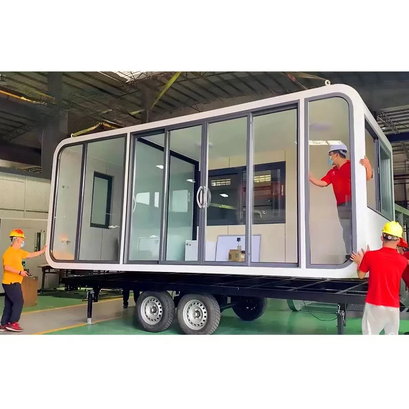 Wholesale Factory Supply Luxury Camping Caravan Trailers Camper Mini Camper Off Road Travel Trailer Made in China