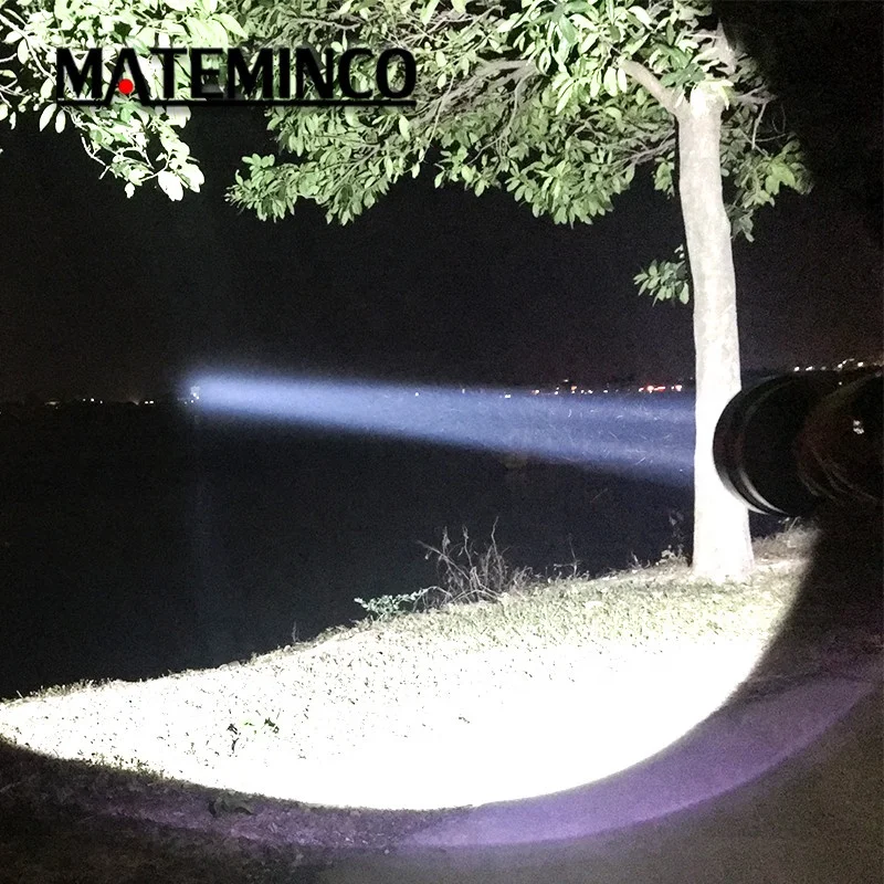 Мощный тактический светодиодный фонарик Mateminco MT35 Plus для кемпинга с большим радиусом действия 2700 люмен