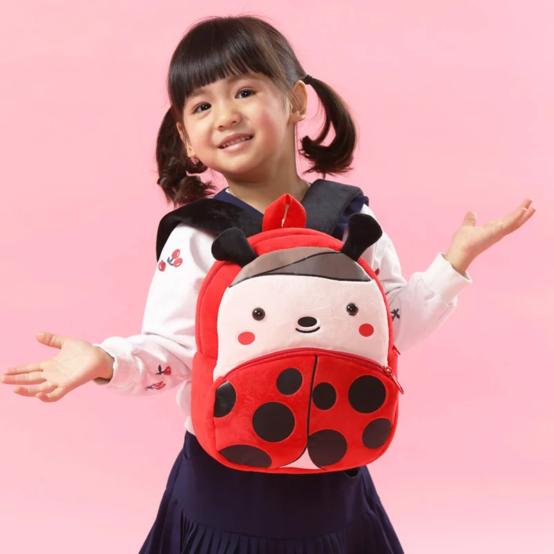 Hot Sale Cute 3D Animal Backpacks Girls Boys Toddler Schoolbag Baby Cartoon Bookbag Kindergarten Toys Gifts School Bag