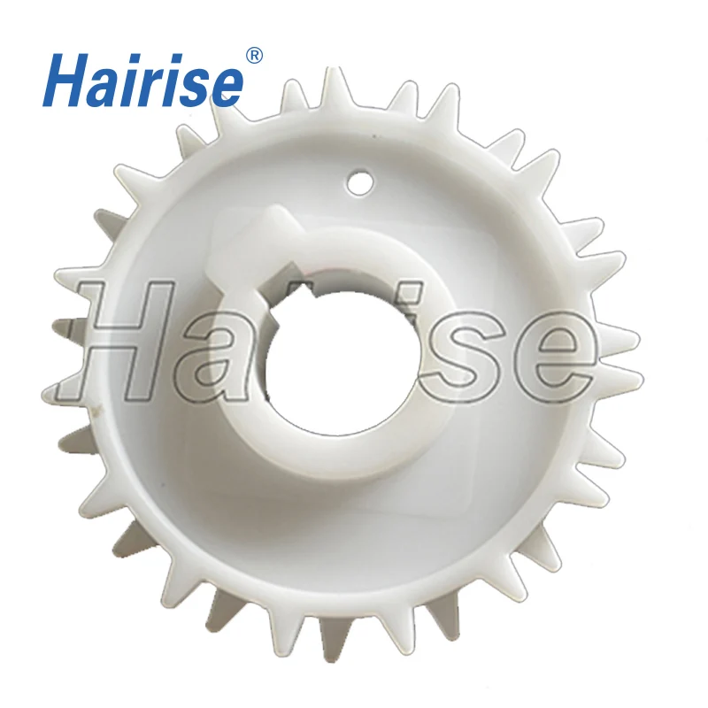 Hairise sprocket for belts and chains