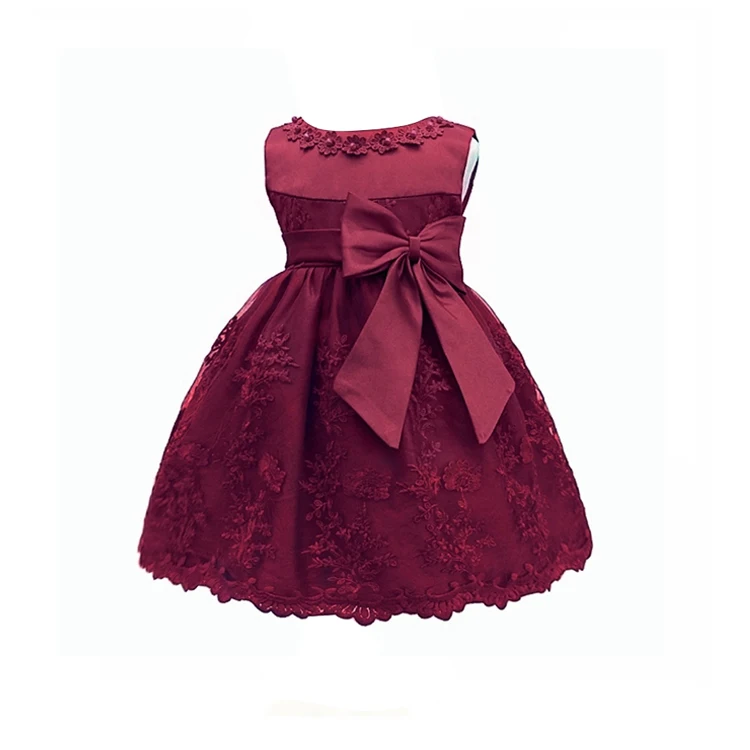 
Mudkingdom Children Girls Princess Kid Lace Applique Bow knot Prom Dresses Girl Party Frock Baby Luxury Gown Kid Clothes 