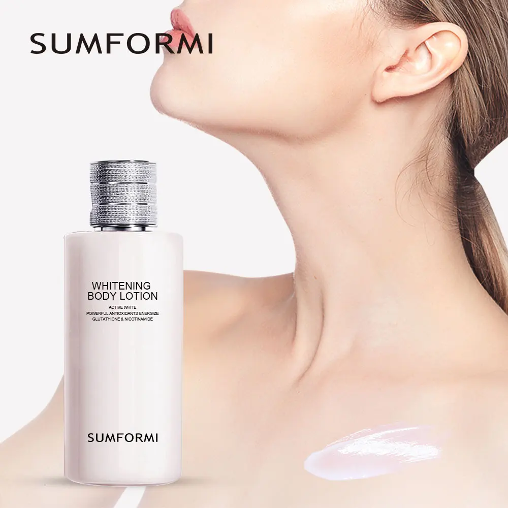 Private Label Bottle Glutathion Collagen Skin Nourishing Moisturizer Best Perfumes Body Lotion Butter Cream