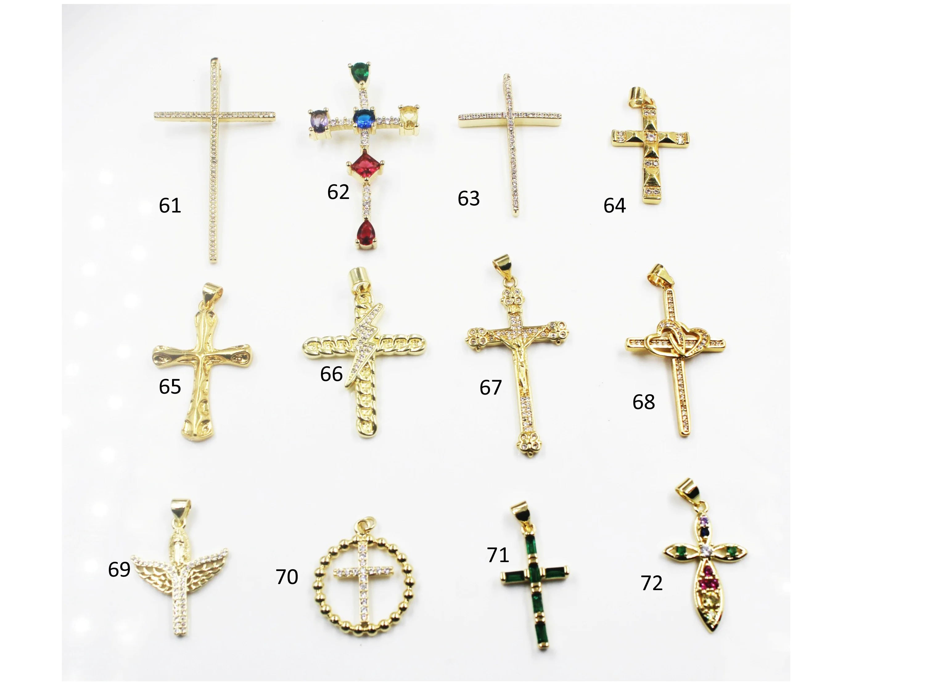 BMZ 100+ designs new arrivals best seller Catholicism Jesus cross pendant