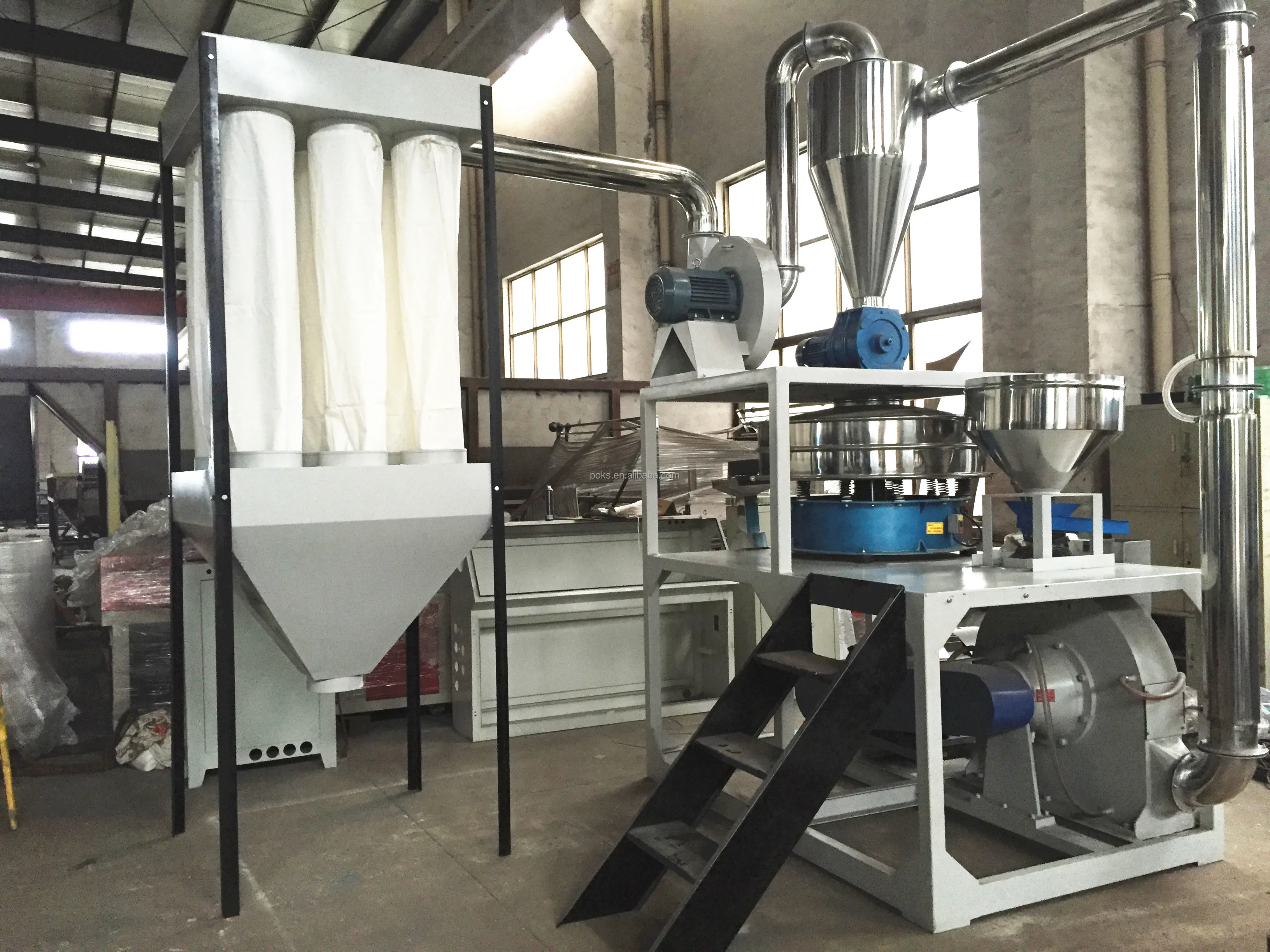 WOOD PET PE PP PVC EVA Plastic Pulverizer High Quality Grinding Machine Milling Machine Customized