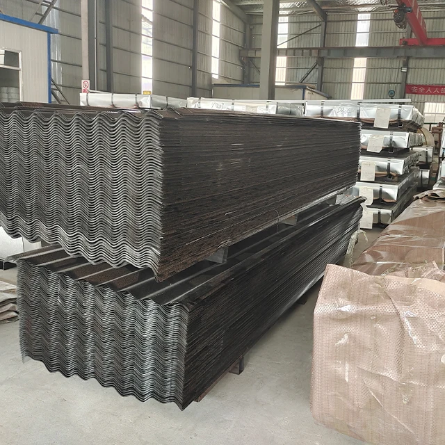 Hign AL-Zn Steel Wall Panel Corrugated Metal Wave Roofing Tile Prepainted Galvalume Steel Sheets