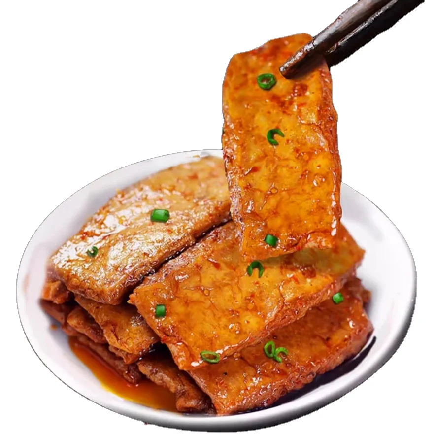 Wholesale Low Price Traditional Chinese Instant Gluten Wholesale Nostalgic Spicy Bar Snacks Large Gluten Spicy Strip