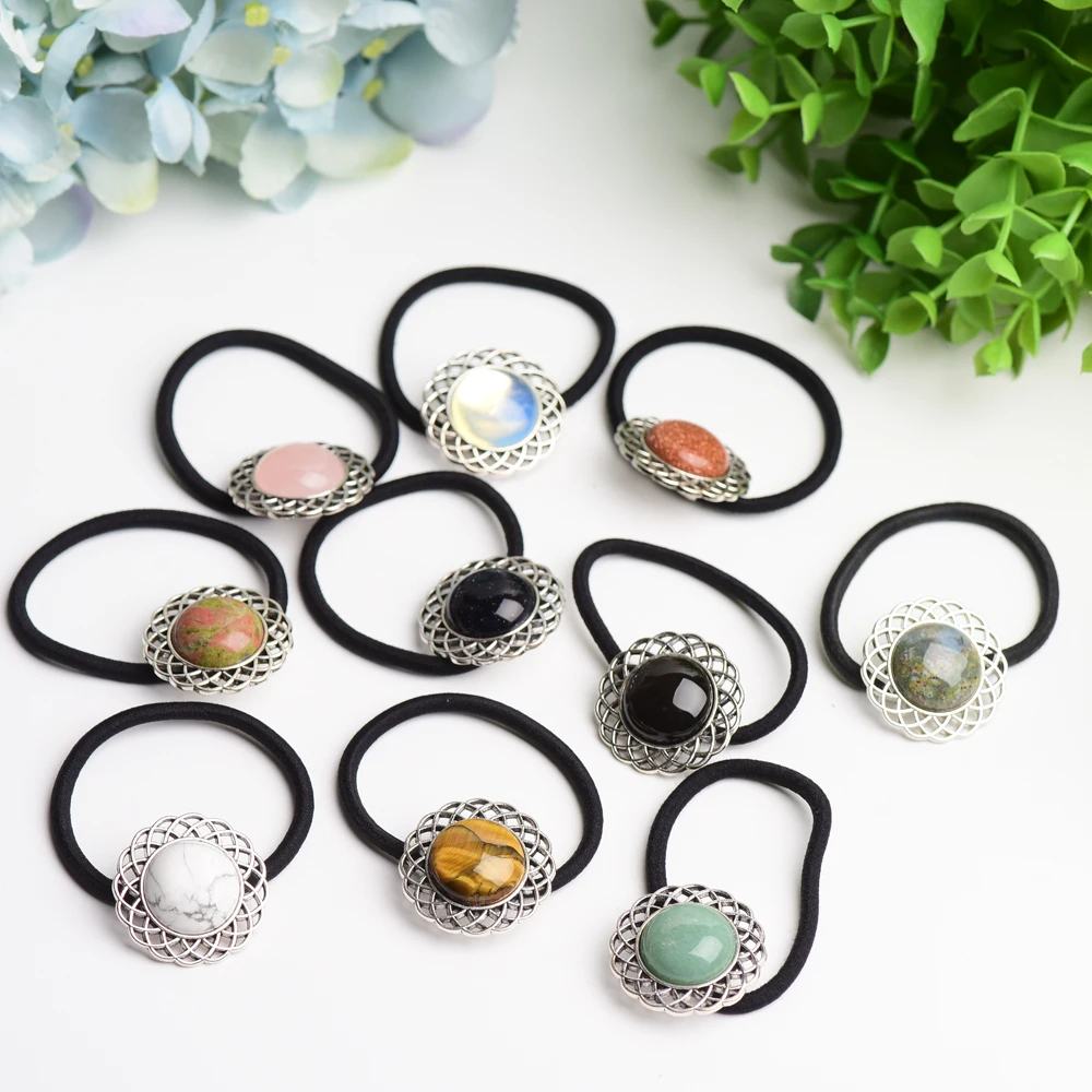 Natural Stone Mixed Crystal Hairband Bulk Wholesale