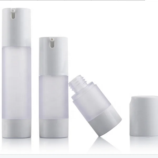 Promotional Empty Luxury Cosmetics 15/20/30/50/80/100/120/200 ml Airless Pump Bottles Containers with Low Price