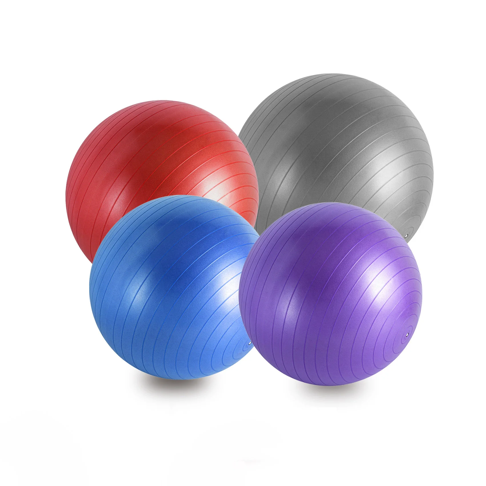 Pilates PVC Anti-burst Exercise Fitness Ball, big Core Exercise Wholesale Yoga Ball