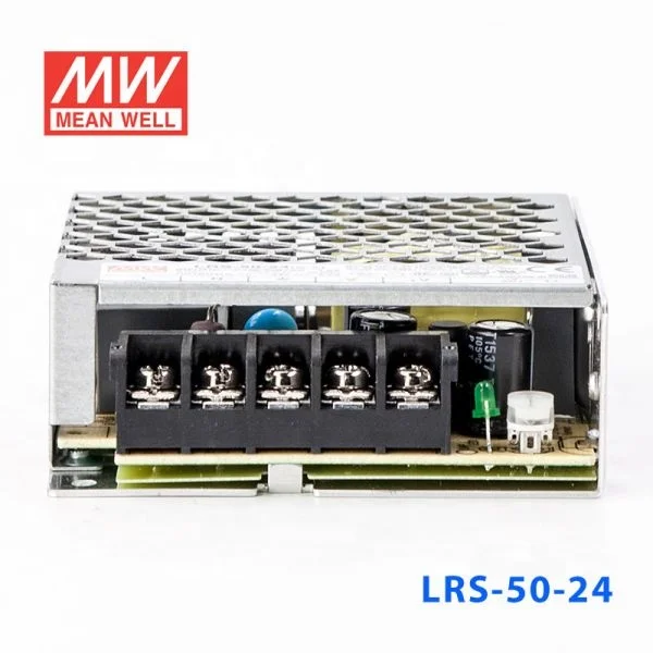 LRS-50-24 52.8W 24V/2.2A Operating altitude up to 5000 meters AC-DC Single Meanwell Switch Power Supply
