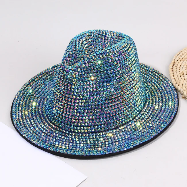 New Arrival Adult Unisex Jazz Hat Party Dancing Fashion Fedora Hats Wide Brim Men