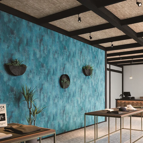 Custom wall coating anti-mold interior material classic vinyl wallpaper home decor