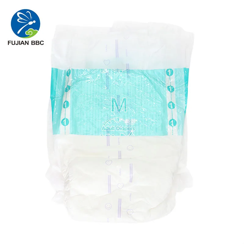OEM Wholesale Hot Sale Thick Disposable Extra Absorbent Adult Diaper Customized Logo