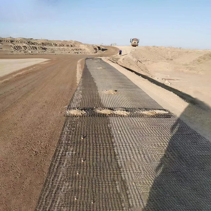 High Strength Reinforced Plastic Geogrid Stretching Biaxial Geogrid
