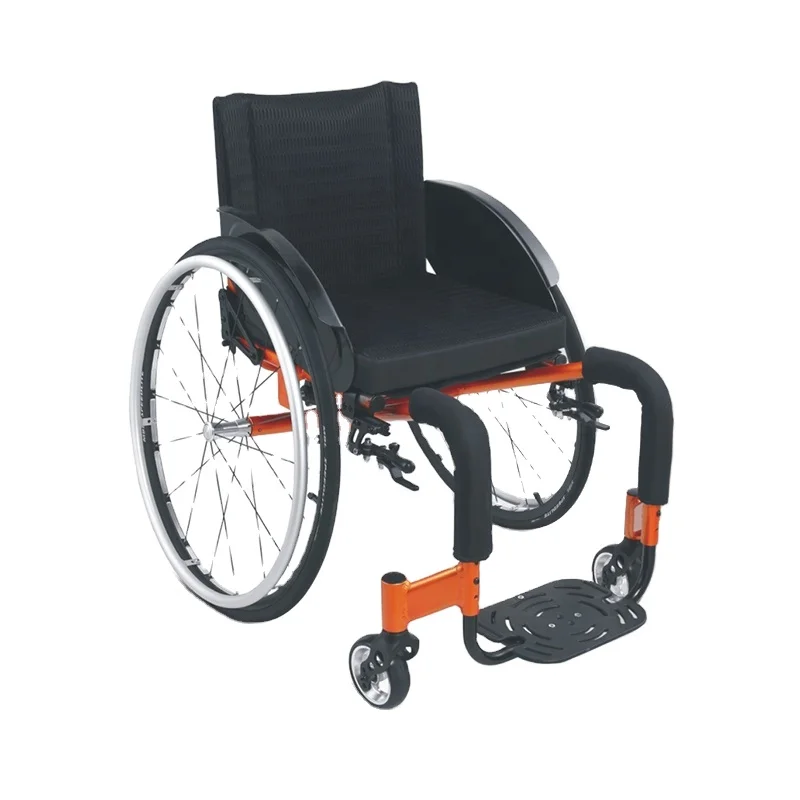 portable folded active basketball tennis sport manual wheelchair lightweight leisure wheelchair for disabled people