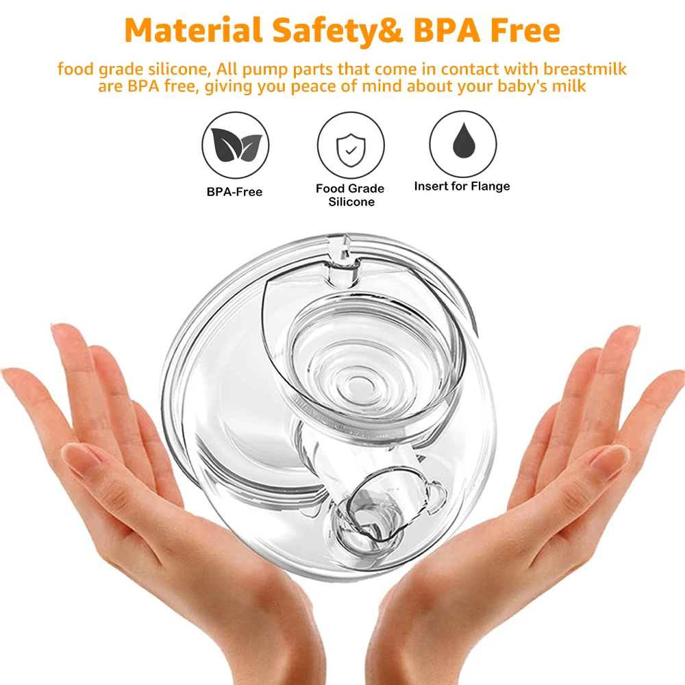 Cylinder for Wearable Breast Pump Accessories Silicone