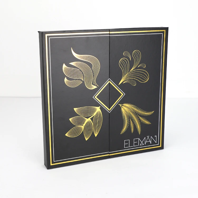 Happy Ramadan Party Supplies Handmade Gifts Cosmetic cardboard Box Advent Calendar Women Packaging Box Custom Logo With Insert