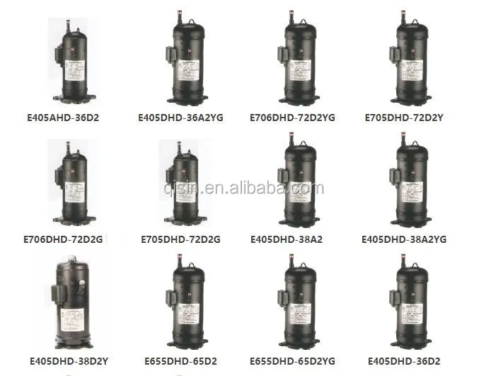  Абсолютно Новый Гуанчжоу Hi tachi_R410a DC инвертор спиральный компрессор E405DHD-38D2YG E655DHD-65D2YG E405DHD-38D2G