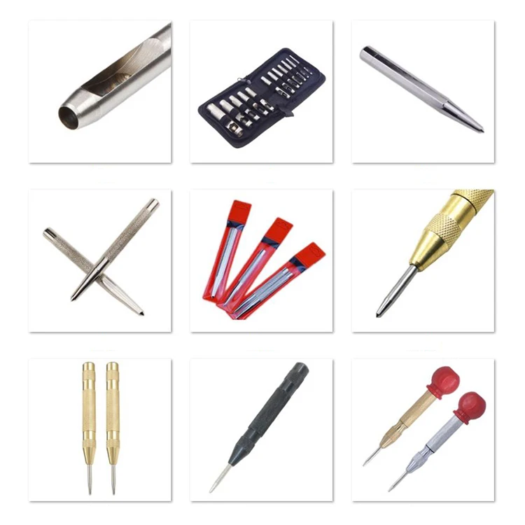 Round hole punching tools hollow punch 3/32 5/32 7/32 1/4 5/16 1/2 19/32 5/8 3/4 7/8 1 1-3/8 inch more size