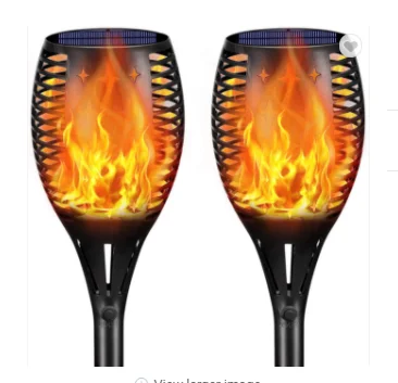 Водонепроницаемый светодиодный фонарь с солнечной батареей 3D режимы мерцания огня освещение для ландшафта сада улицы уличные лампы на батарее