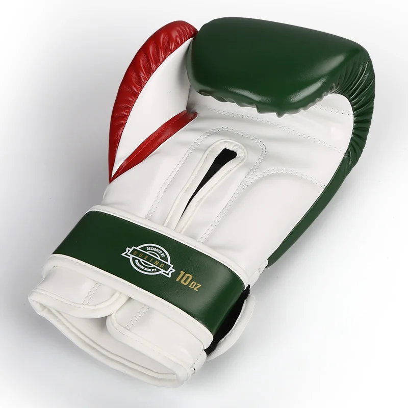 Wholesale Custom Logo PU Leather Training Gants De Boxe Boxing Gloves