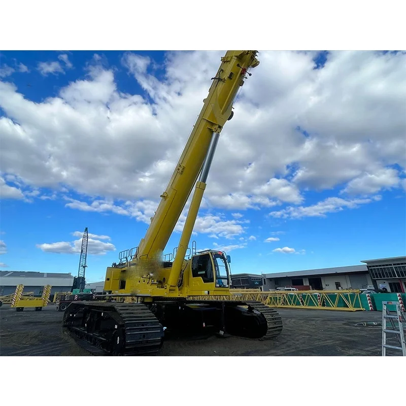 Top Brand 30t Telescopic Boom Crawler Crane with 50.5m Lifting Boom SCC300TB
