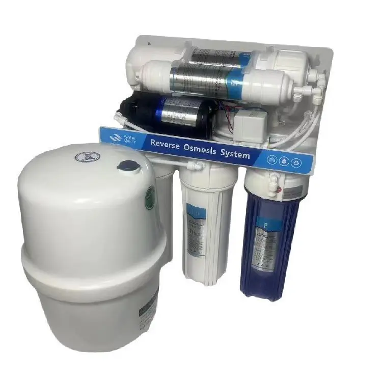 5 Stage 75 GPD RO electric water generator Set smart cleaning device hard water filters alkalinity water machine CE electric mop