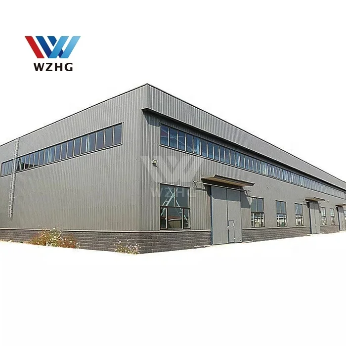 Chinese factory industrial uae prefab workshop/ structure manufacturer prefabricated steel workshop hangar warehouse