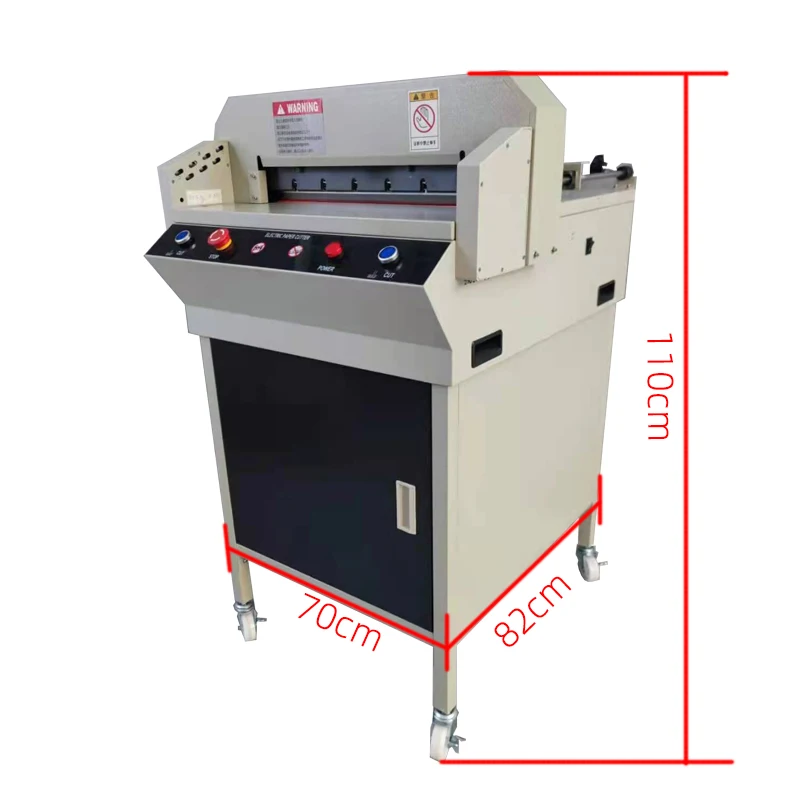 A3 A4 Fast Speed Electric Paper Cutting Machine With Indpedent Press Paper Switch