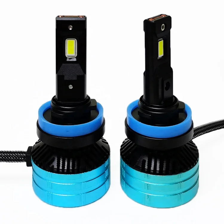 AI Chips 100W 10800LM Led Headlights H11 Led Light EMC Headlamps Canbus LED Headlight for Peugeot Ford Lexus Audi BMW Benz Kia