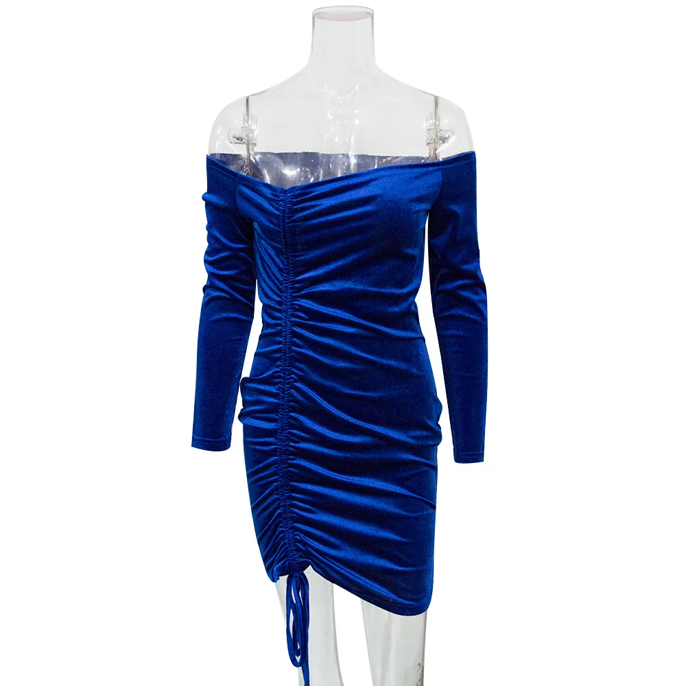 MT168-184 одежда для ночного клуба 2020 свитер с капюшоном женские карман свободного покроя с блестками и с бахромой, платье