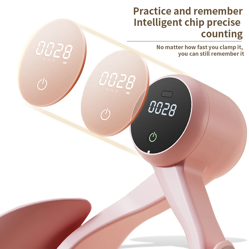 New Smart LED Thigh & Hip Trainer Muscle Fitness Kegel Exerciser for Pelvic Floor Arm & Leg Tightening Made of Durable Plastic