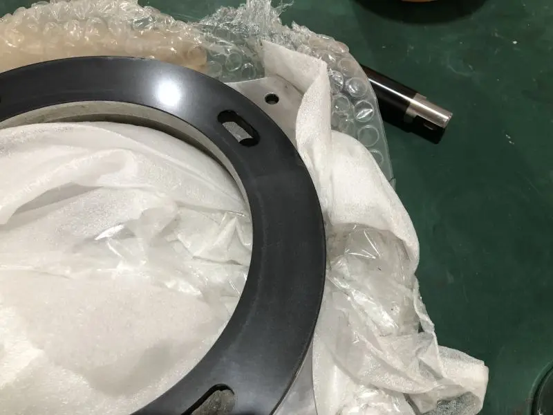 Conductive ceramics e-coating for plating axle sleeve spare parts bearing shaft
