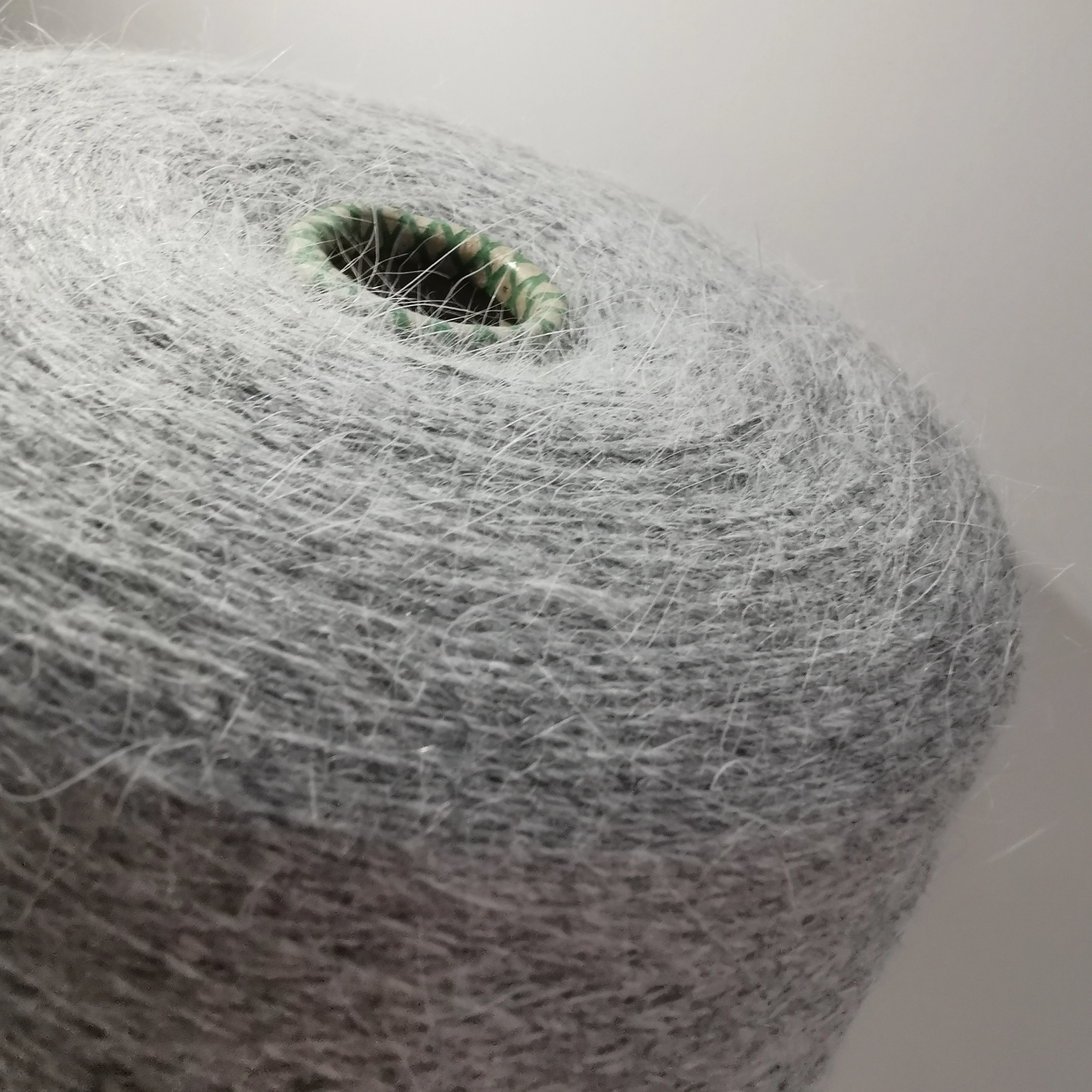 Hot Selling Product Blended Fancy 50% Angora Long Mink Hair Knitting Yarn For Fabrics