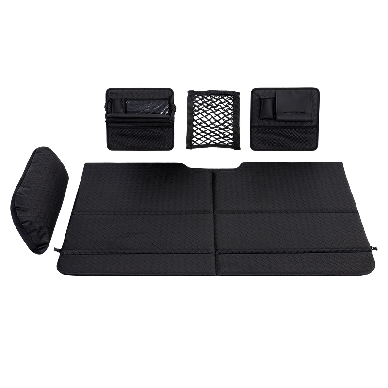 quick install Non Inflatable car back seat bed  double  camping mattress sleeping SUV mattress with Storage Bag adults boys girl