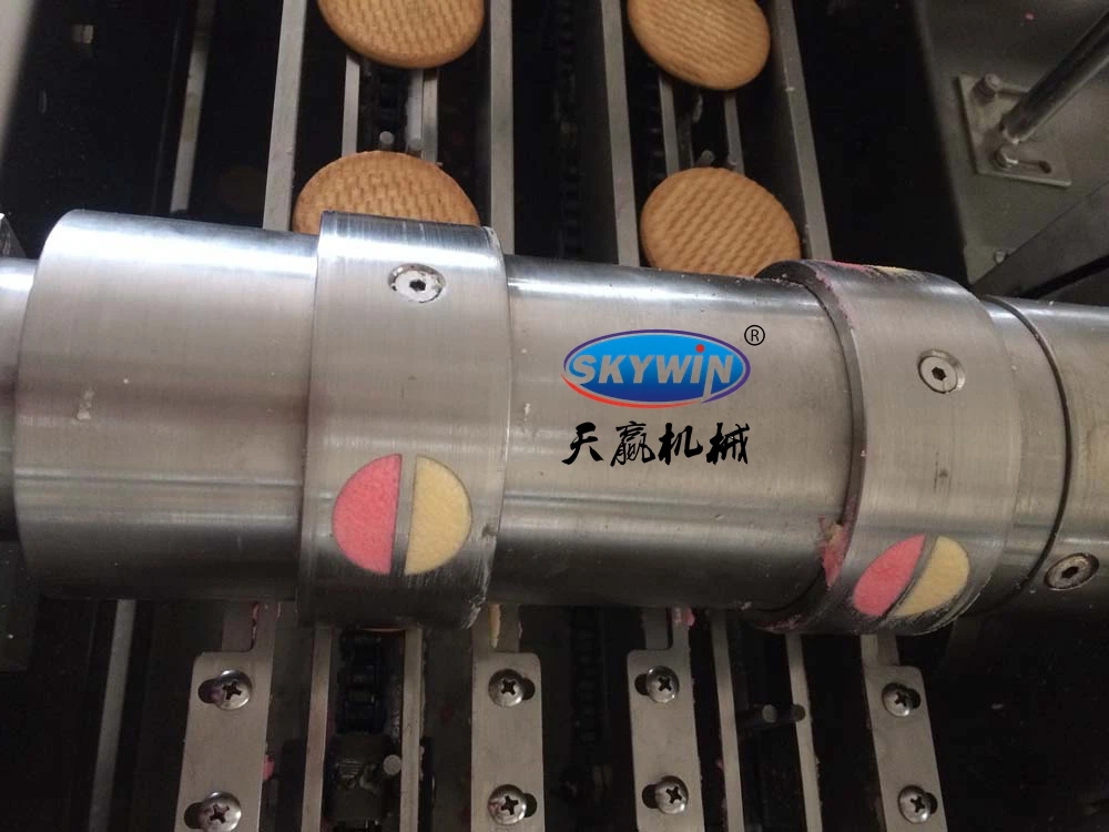 Automatic Ice Cream Sandwich Biscuit Cookie Making Machine Bakery Equipment Factory