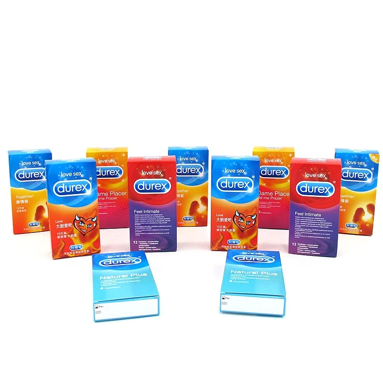 Custom eco friendly colorful printed foldable paper box packaging condom storage box