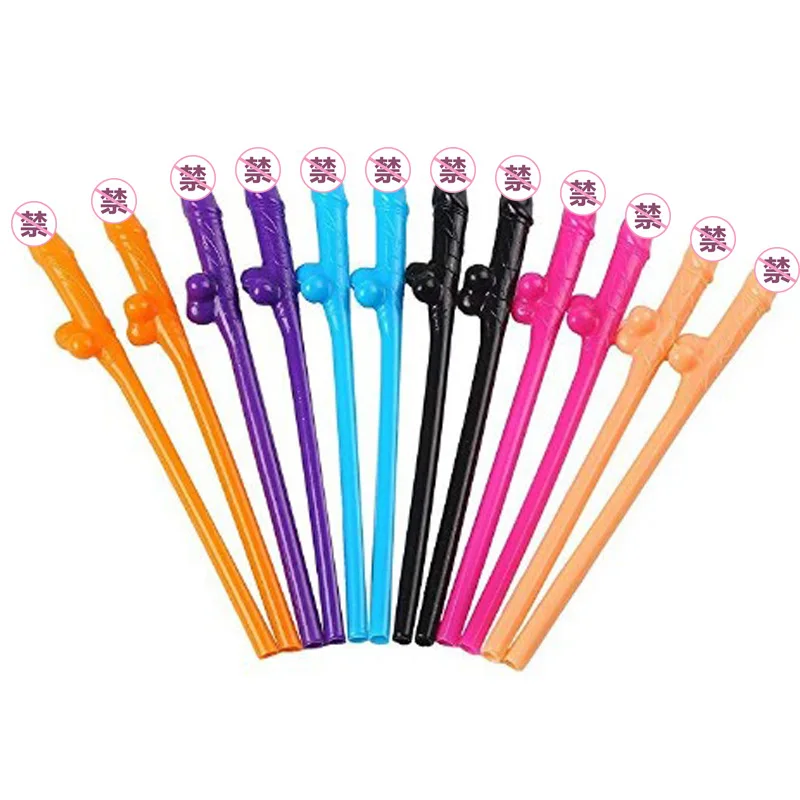 Трубочки для пениса BOYI трубочки невесты сексуальный пенис вечеринки в ночное время новинка телесного