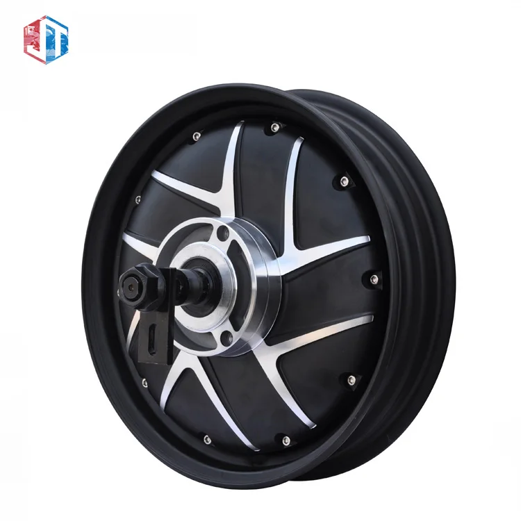 YM MOTOR 72V 1500 Watt Powerful Two Wheels Motorcycle Brushless 10 inch electric scooter hub motor