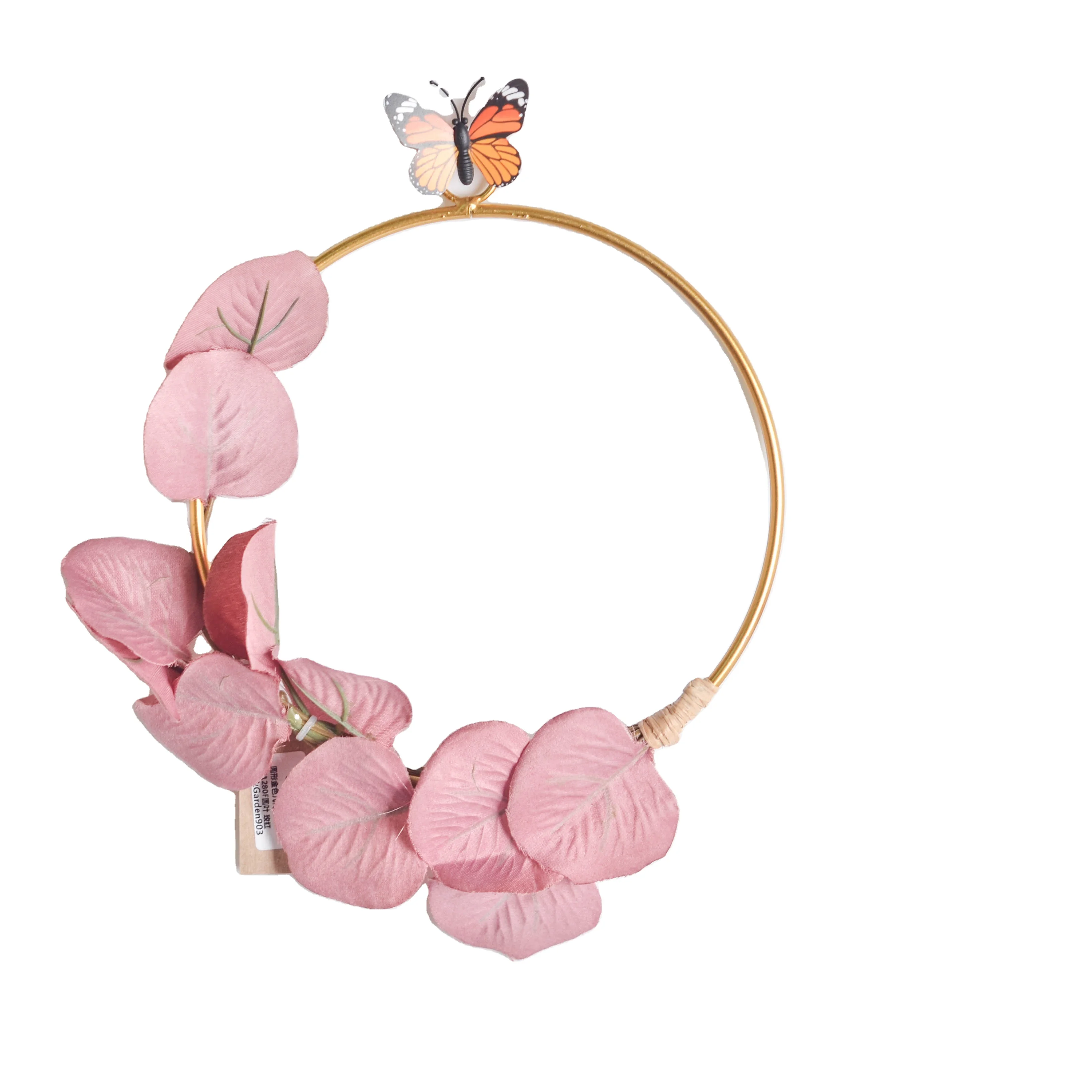 2020 New Popular Wedding Wall Garden Home Decoration Customized Flower Gralands Single Branch Hydrangea Plastic leaves Wreath