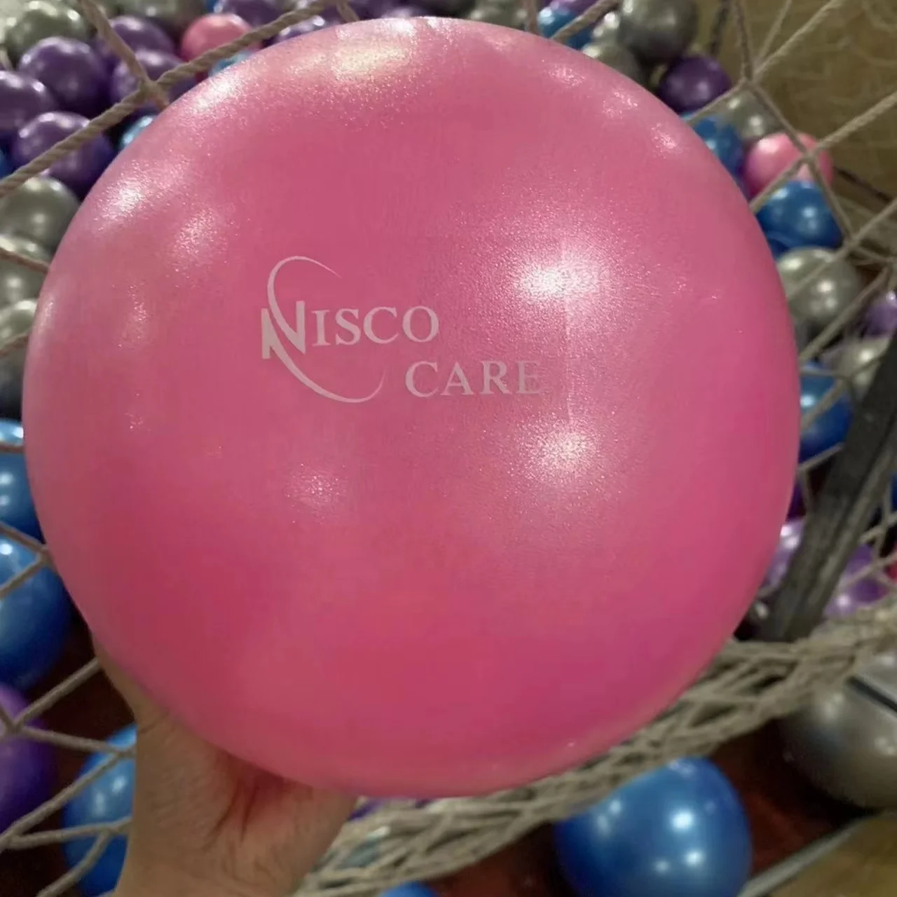 25cm 10inch PVC Pilates and Yoga Gym Ball Massage Ball for Indoor Balance Fitness Workout Exercise