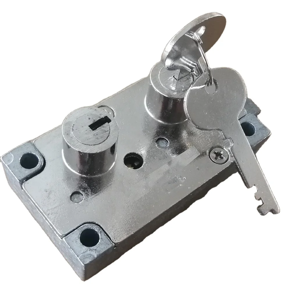 China manufacture Dual nose Guardian Key SAFE Deposit Lock for Strongroom Vault Door and bank cabine t locker