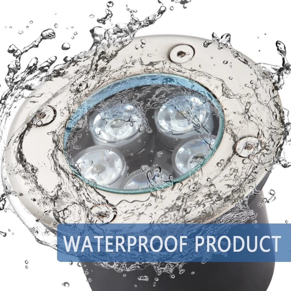 Underground Palm Tree Lamp in Ground Garden Lights IP66 Recessed Buried Outdoor Waterproof 5W Outdoor Lighting Floor Lamps LED