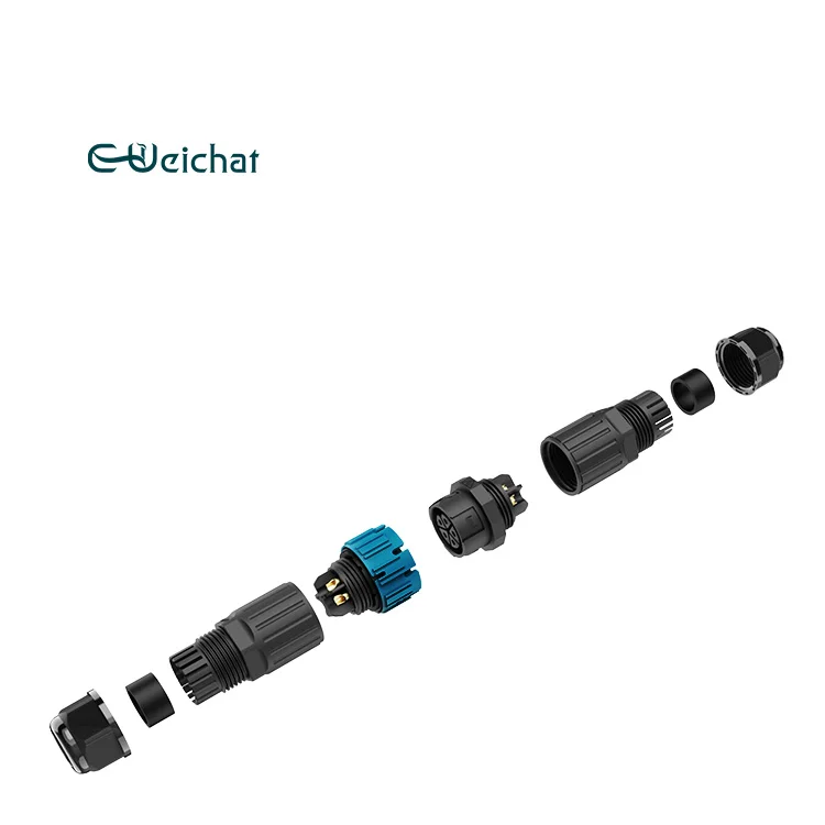 New Ip68 Waterproof Low Voltage Male Female 2 Pin Led Strip 5 pin ip68 male female led lighting connector