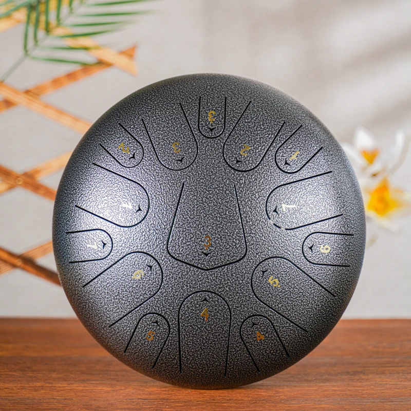 
New Arrival Latest Design Stable Pronunciation Handpan Manual Fine Tuning Engraved Handpan Drum 