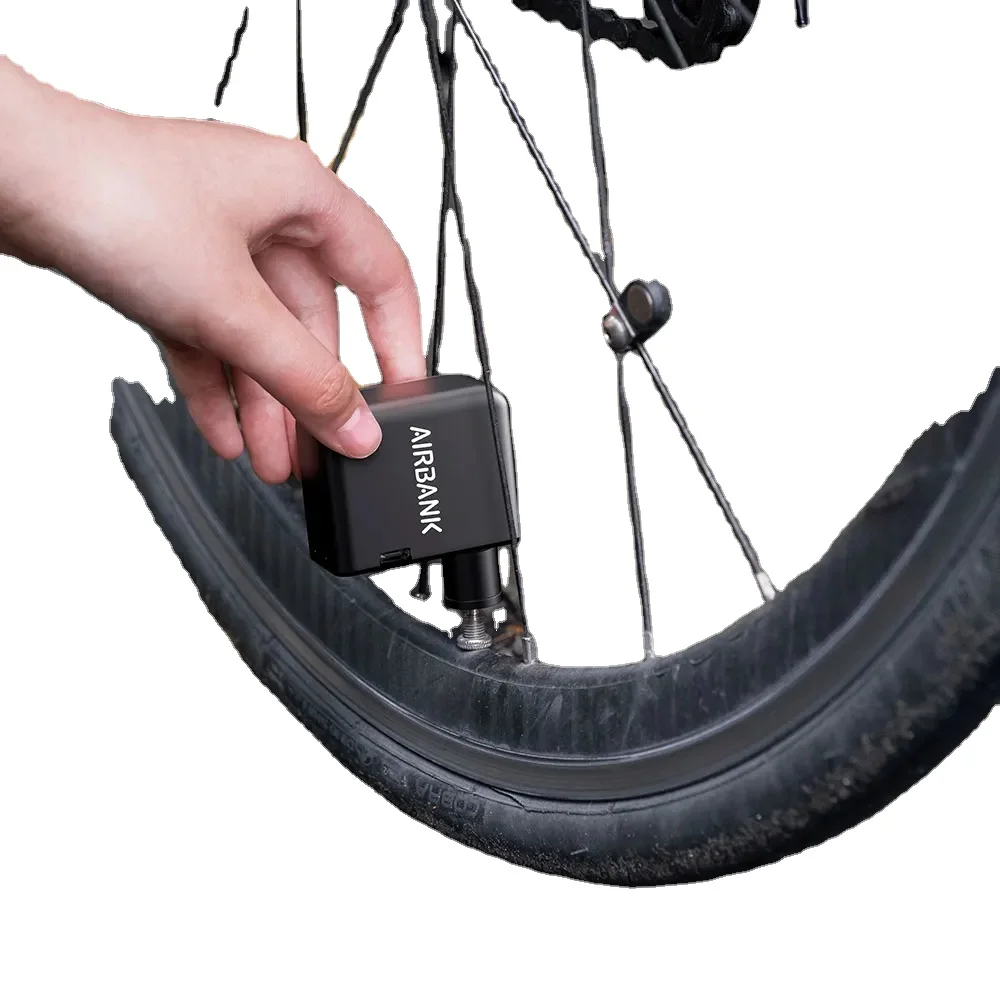 Original brand manufacturer new style small portable automatic bike tire inflator electric cycle bike air pump mini bicycle pump